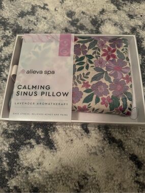 Alieva Spa Calming Sinus Pillow - Lavender Aromatherapy